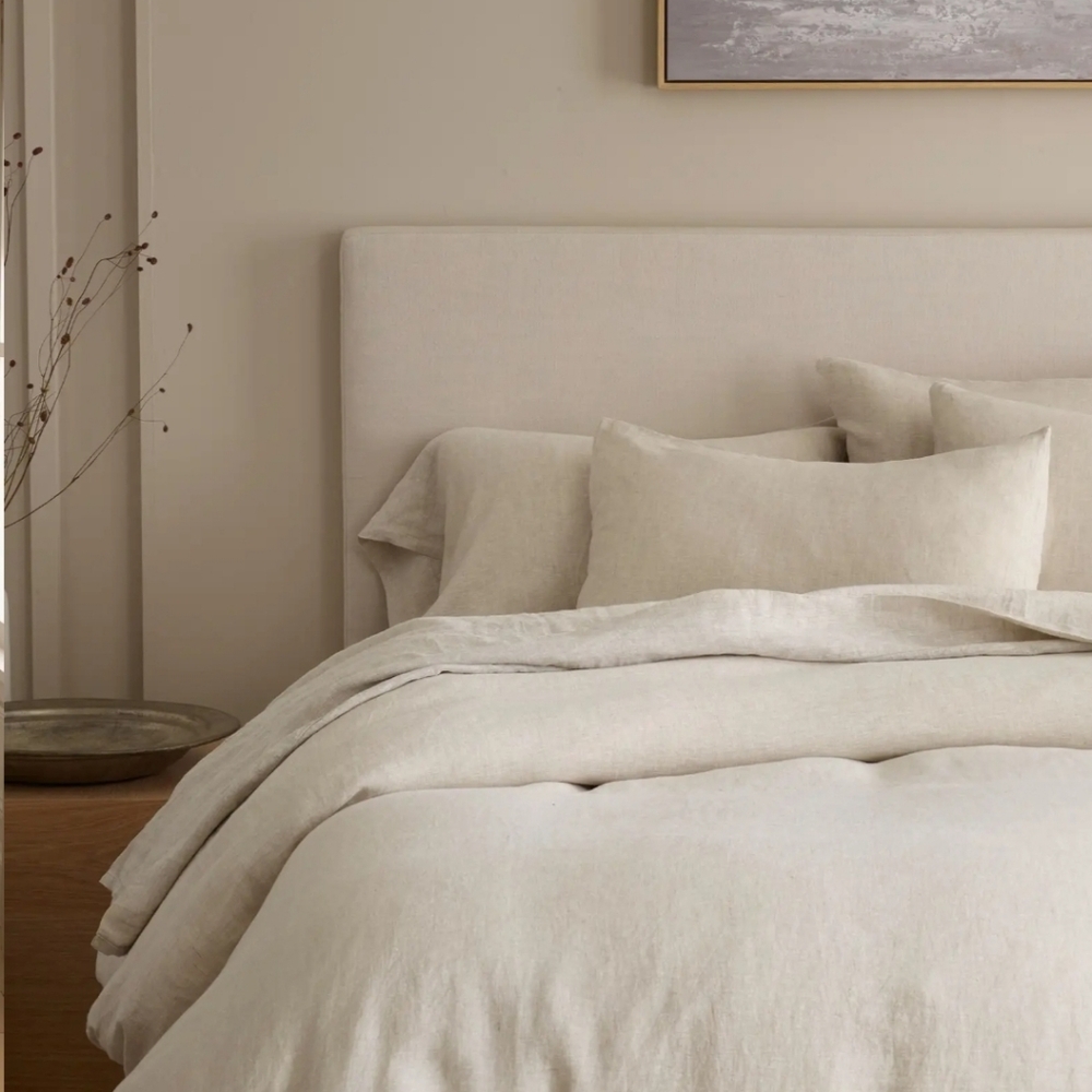 NWT! Quince European Linen Chambray Duvet Cover & Shams! King/ Cal King! (111) - Picture 3 of 14